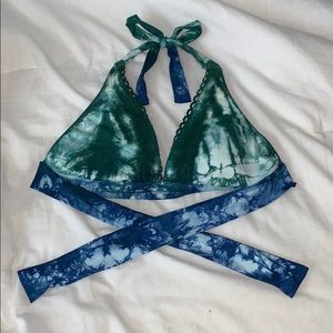 🔥🔥Tie dye bathing suit top